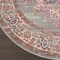 Homeroots 4 ft. Round Gray & Gold Medallion Area Rug 385267 - alternate 6